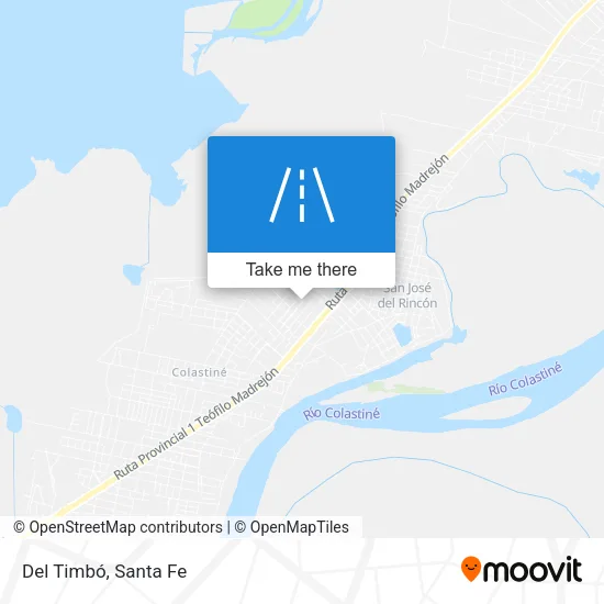 Del Timbó map