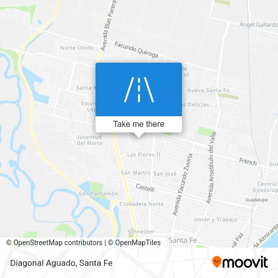 Diagonal Aguado map