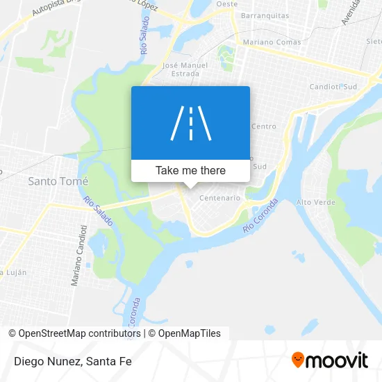 Diego Nunez map