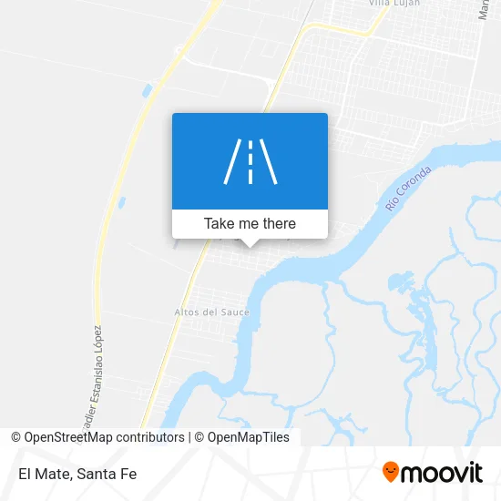 El Mate map