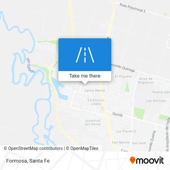 Formosa map