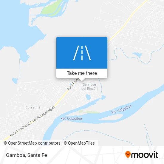 Gamboa map