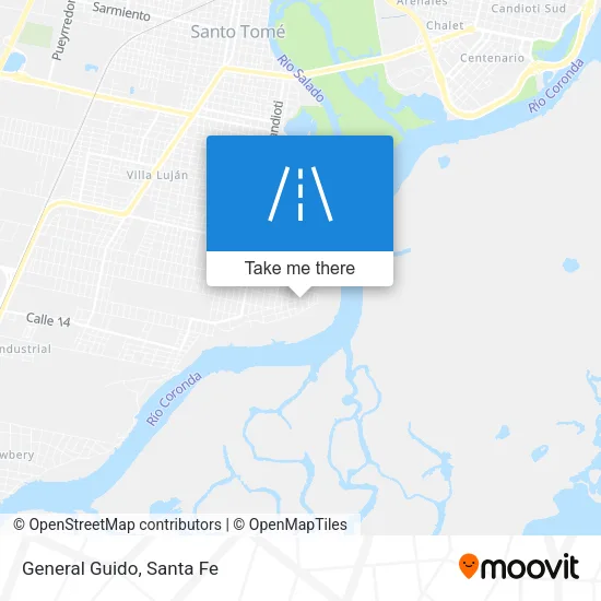 General Guido map