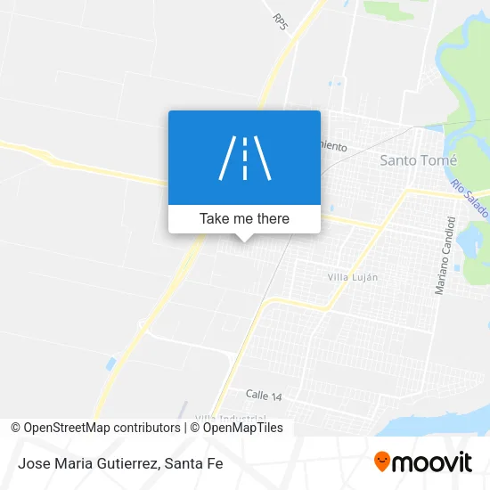 Jose Maria Gutierrez map