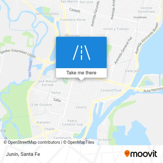 Junín map