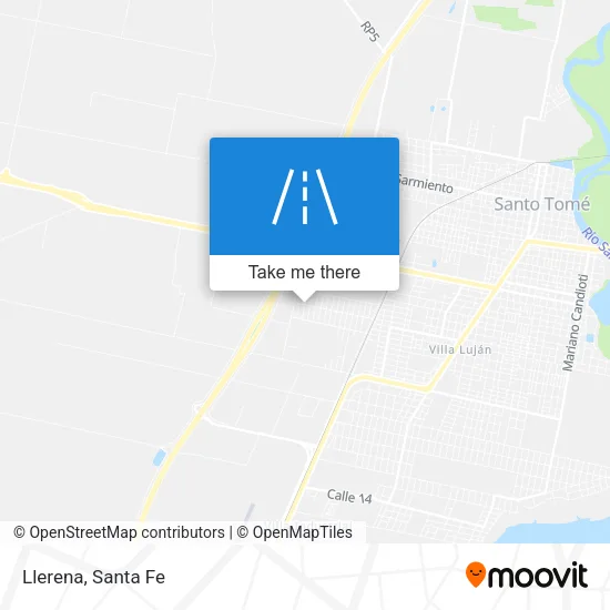 Llerena map