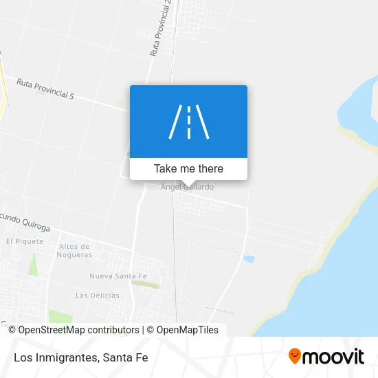 Los Inmigrantes map
