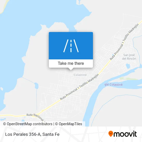 Los Perales 356-A map