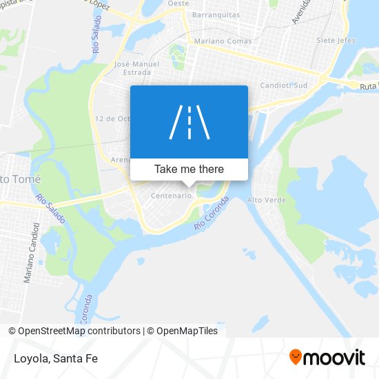 Loyola map