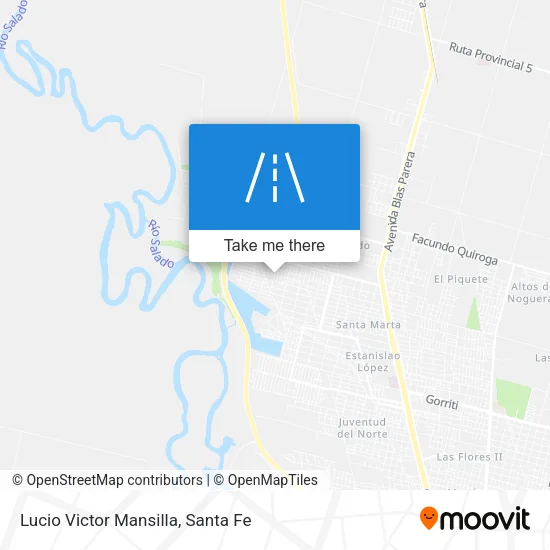 Lucio Victor Mansilla map
