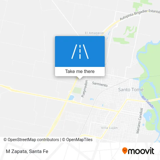 M Zapata map