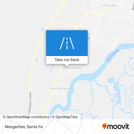 Margaritas map