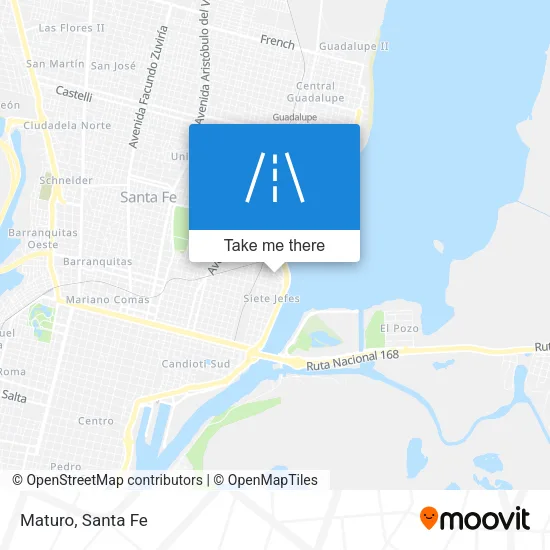 Mapa de Maturo