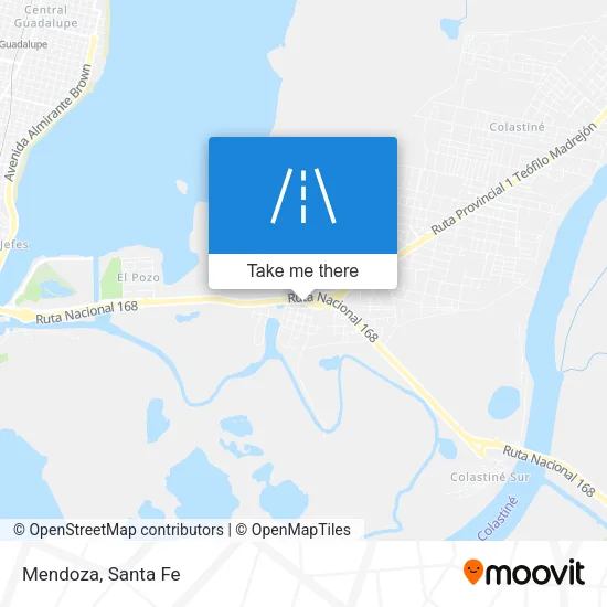 Mendoza map