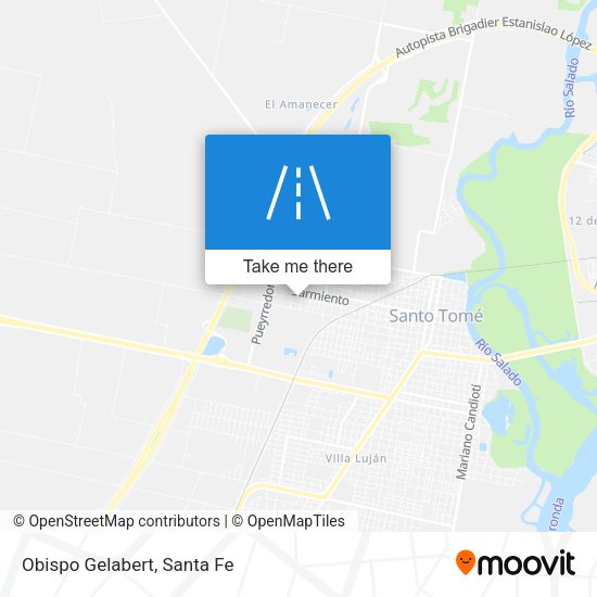 Mapa de Obispo Gelabert