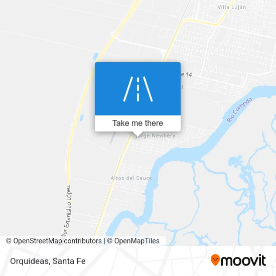 Orquideas map