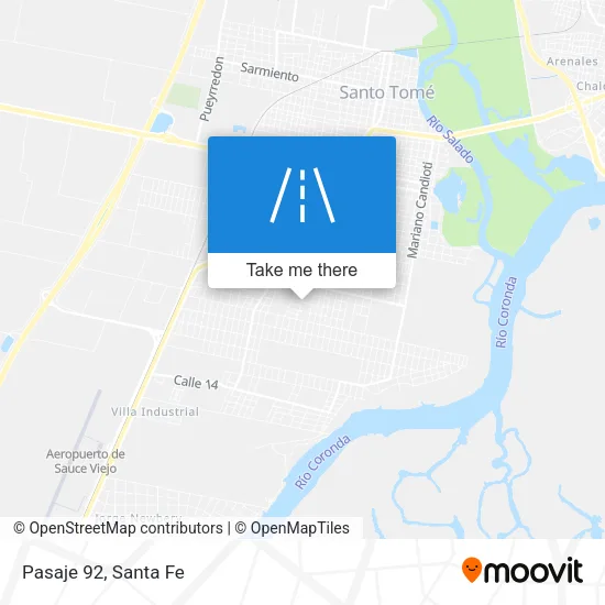 Pasaje 92 map