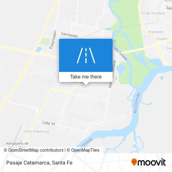 Pasaje Catamarca map