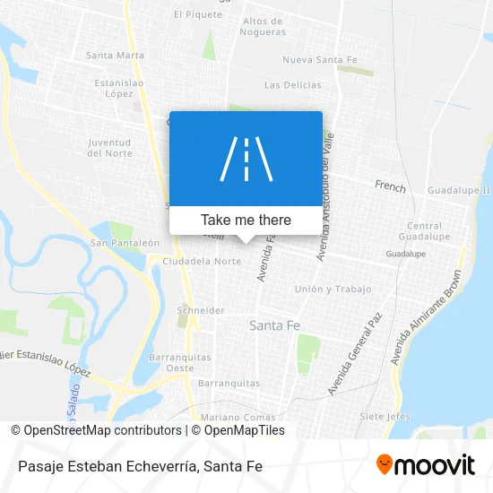 Pasaje Esteban Echeverría map