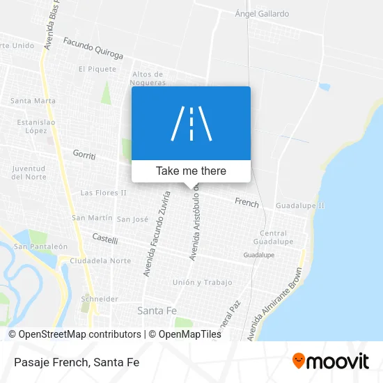 Pasaje French map