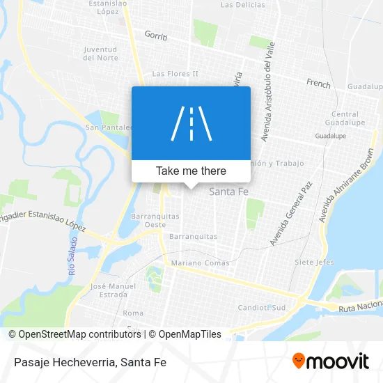 Pasaje Hecheverria map