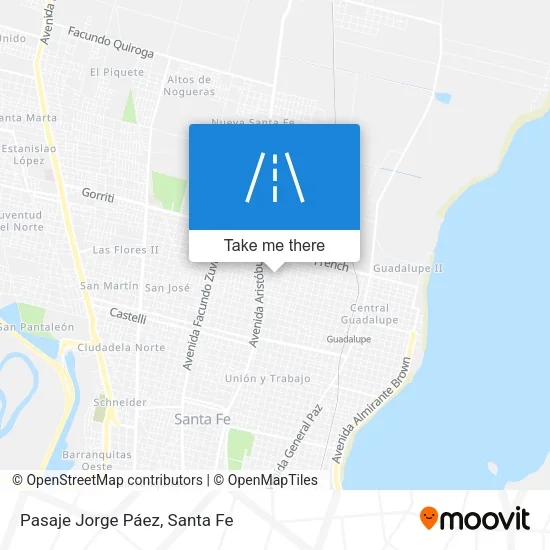 Pasaje Jorge Páez map