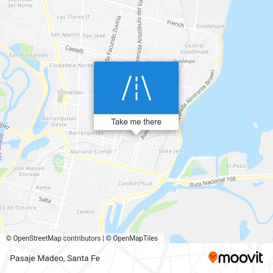 Pasaje Madeo map