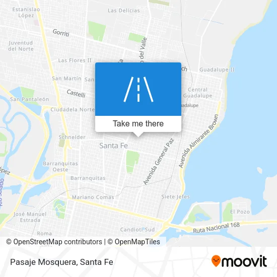 Pasaje Mosquera map