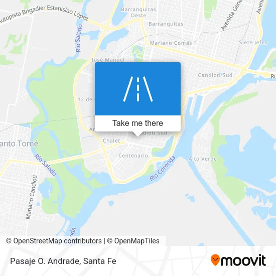 Pasaje O. Andrade map