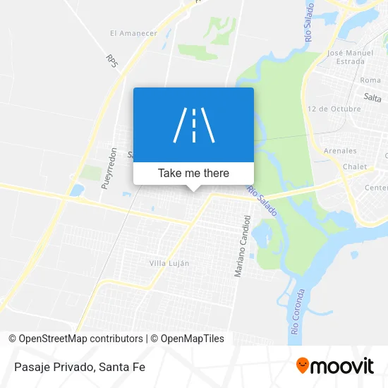 Pasaje Privado map