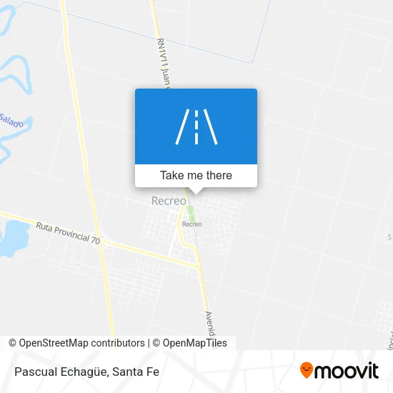 Pascual Echagüe map