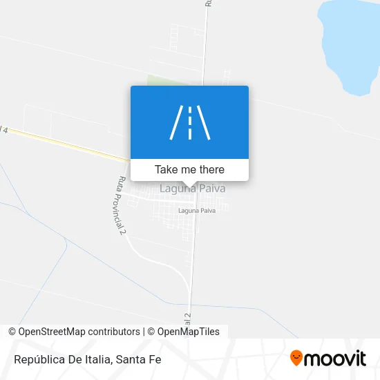 República De Italia map
