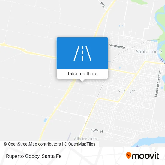 Ruperto Godoy map