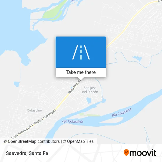 Saavedra map