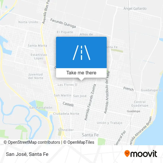 San José map