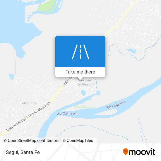 Segui map