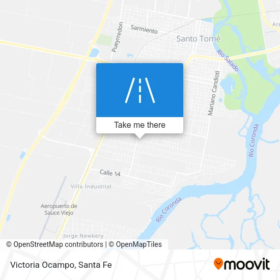 Victoria Ocampo map