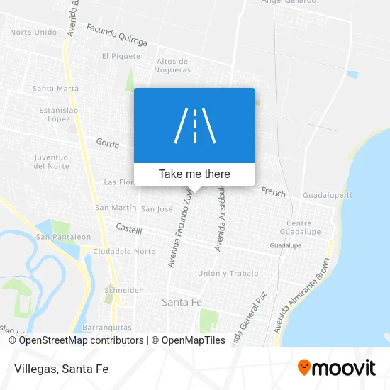 Villegas map