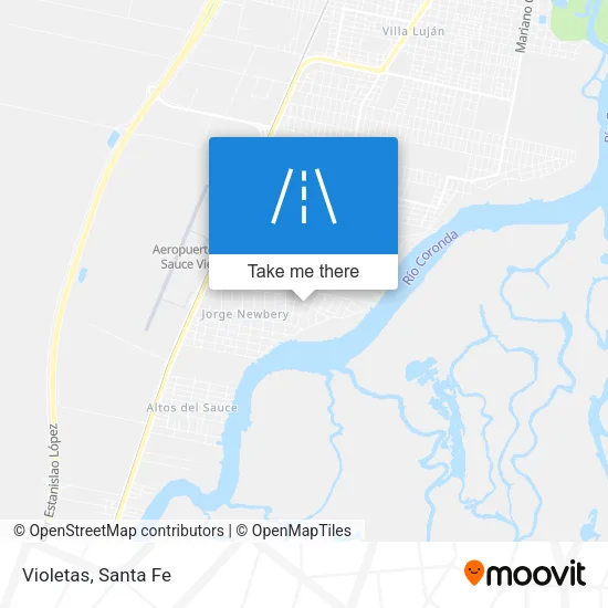 Violetas map
