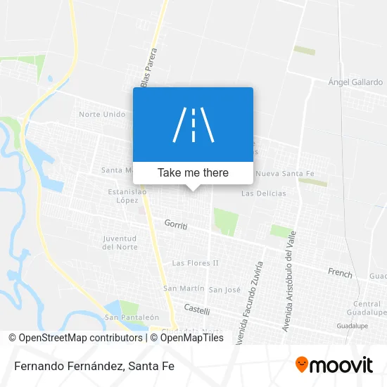 Fernando Fernández map