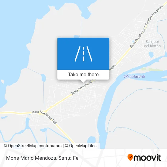Mons Mario Mendoza map