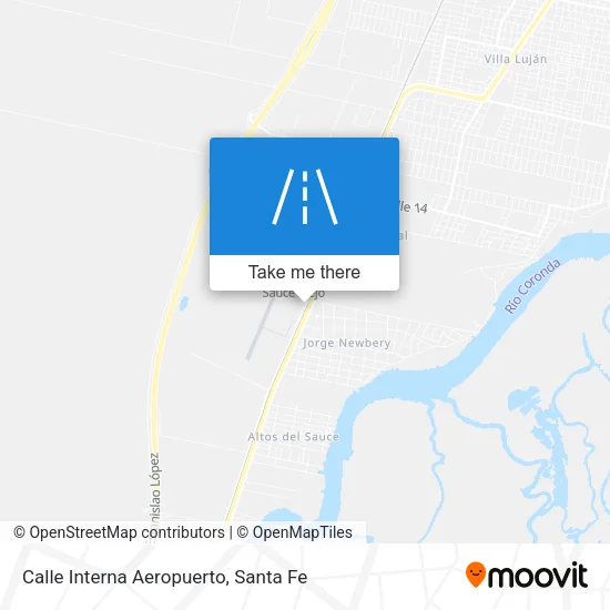 Calle Interna Aeropuerto map