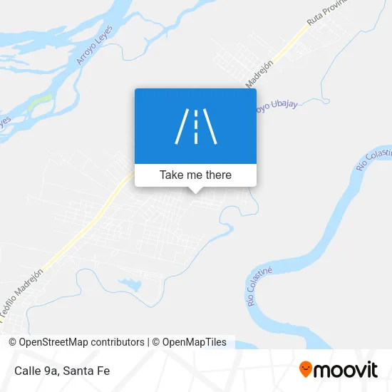 Calle 9a map
