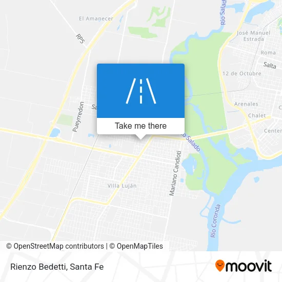 Rienzo Bedetti map