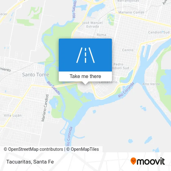Tacuaritas map