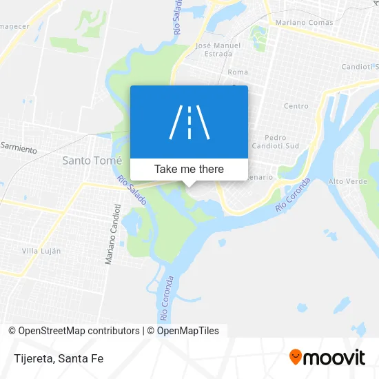 Tijereta map