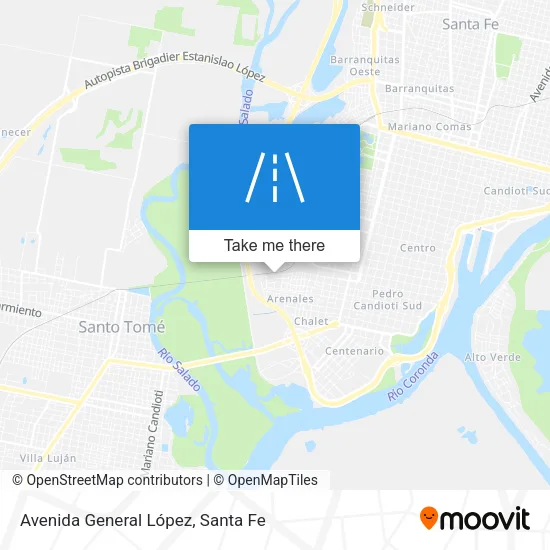 Avenida General López map