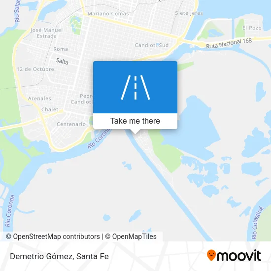 Demetrio Gómez map