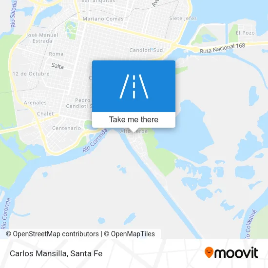 Carlos Mansilla map