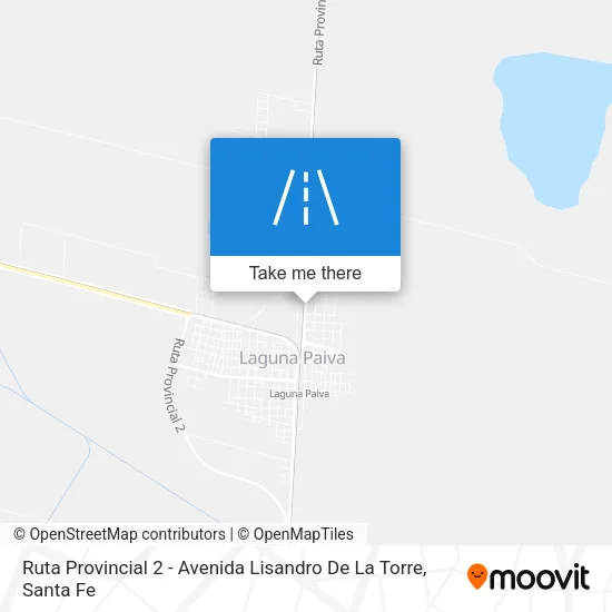 Ruta Provincial 2 - Avenida Lisandro De La Torre map
